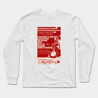 4th Annual Concert for Autism 2011 flyer tee Long Sleeve T-Shirt